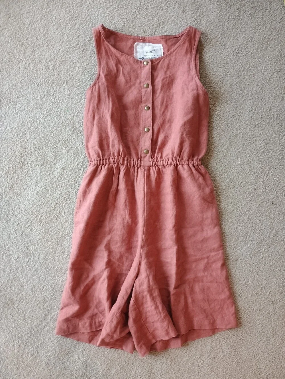 notPERFECTLINEN Romper - Picture 1 of 2